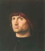 Antonello da Messina Condottiero oil on canvas